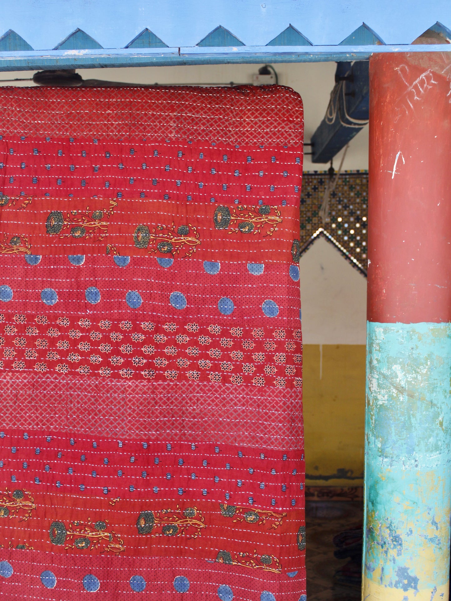 HANDSTITCHED DOUBLE BED QUILT