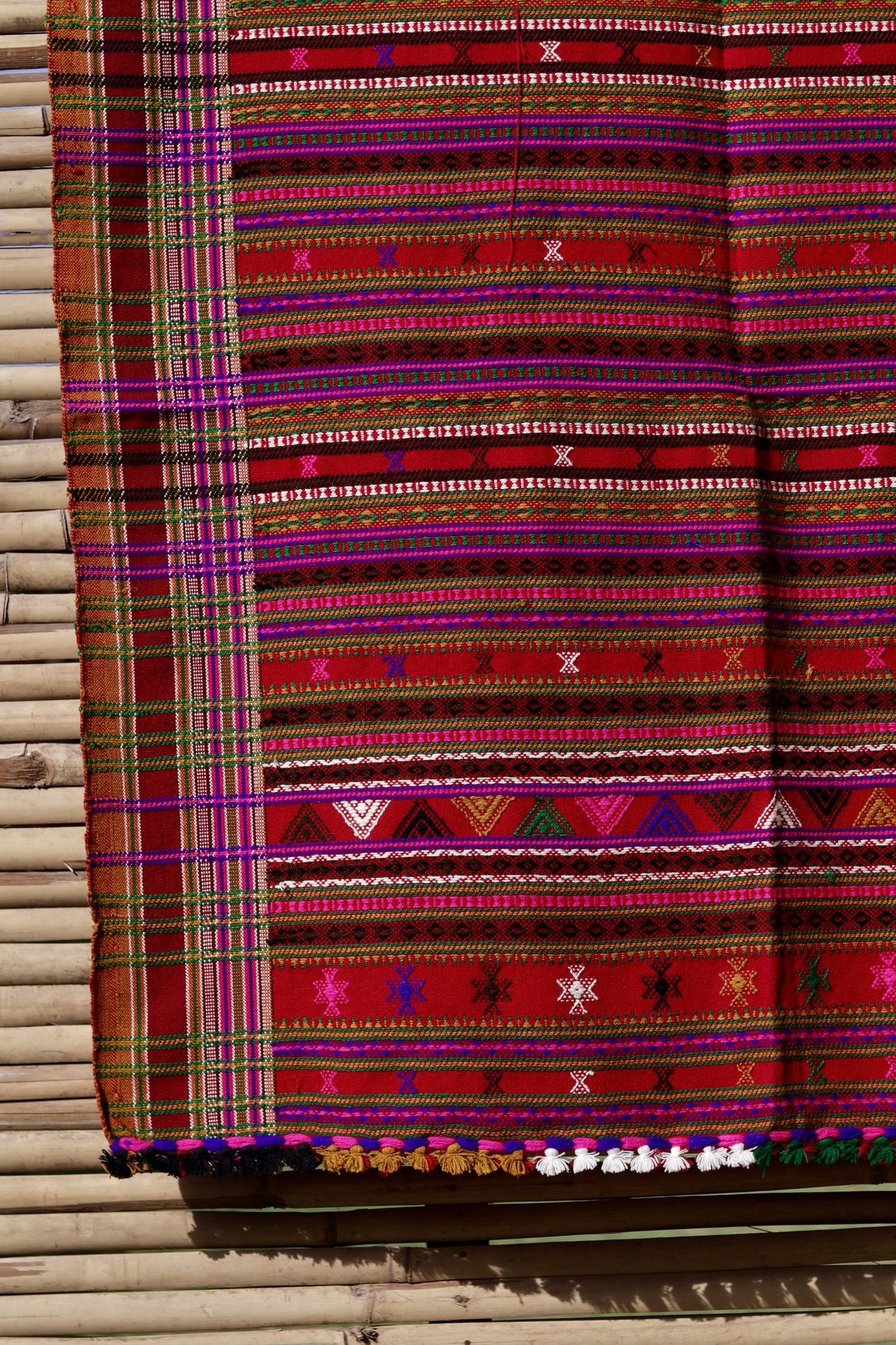 Handwoven woolen shawl