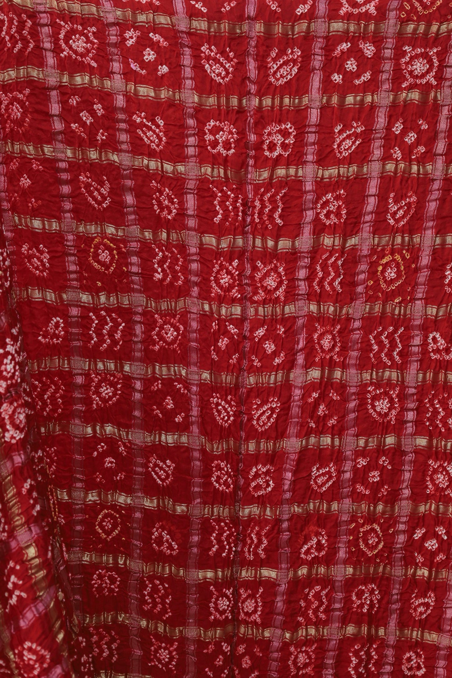 Sonam Kapoor inspired Bandhani Gharchola Saree