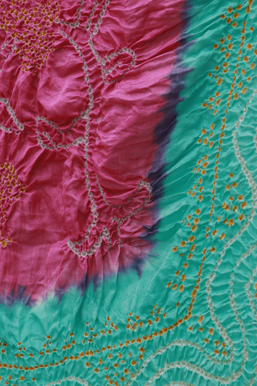 Bandhani Gajji Silk Dupatta