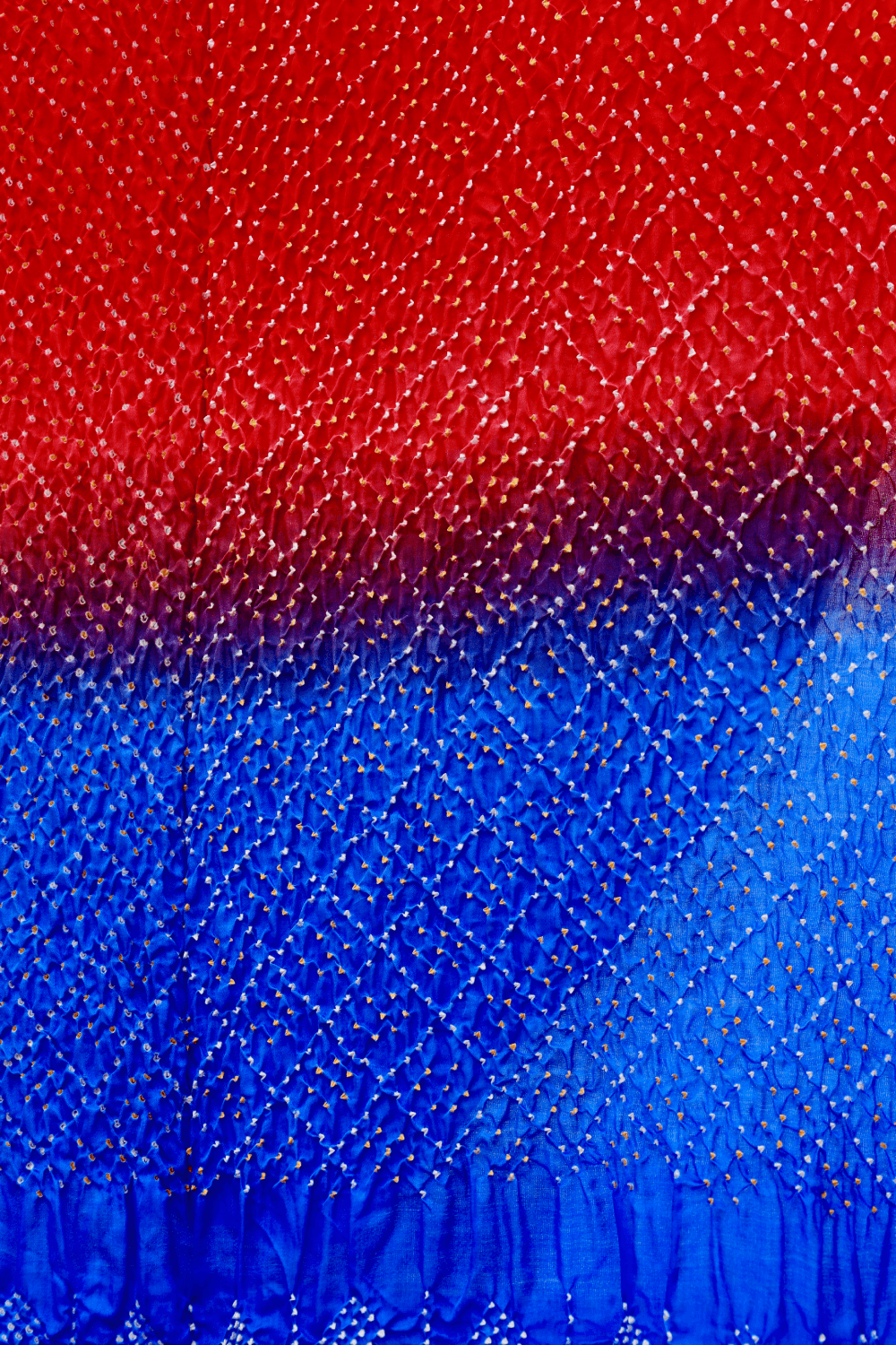 Bandhani Tussar Silk Dupatta