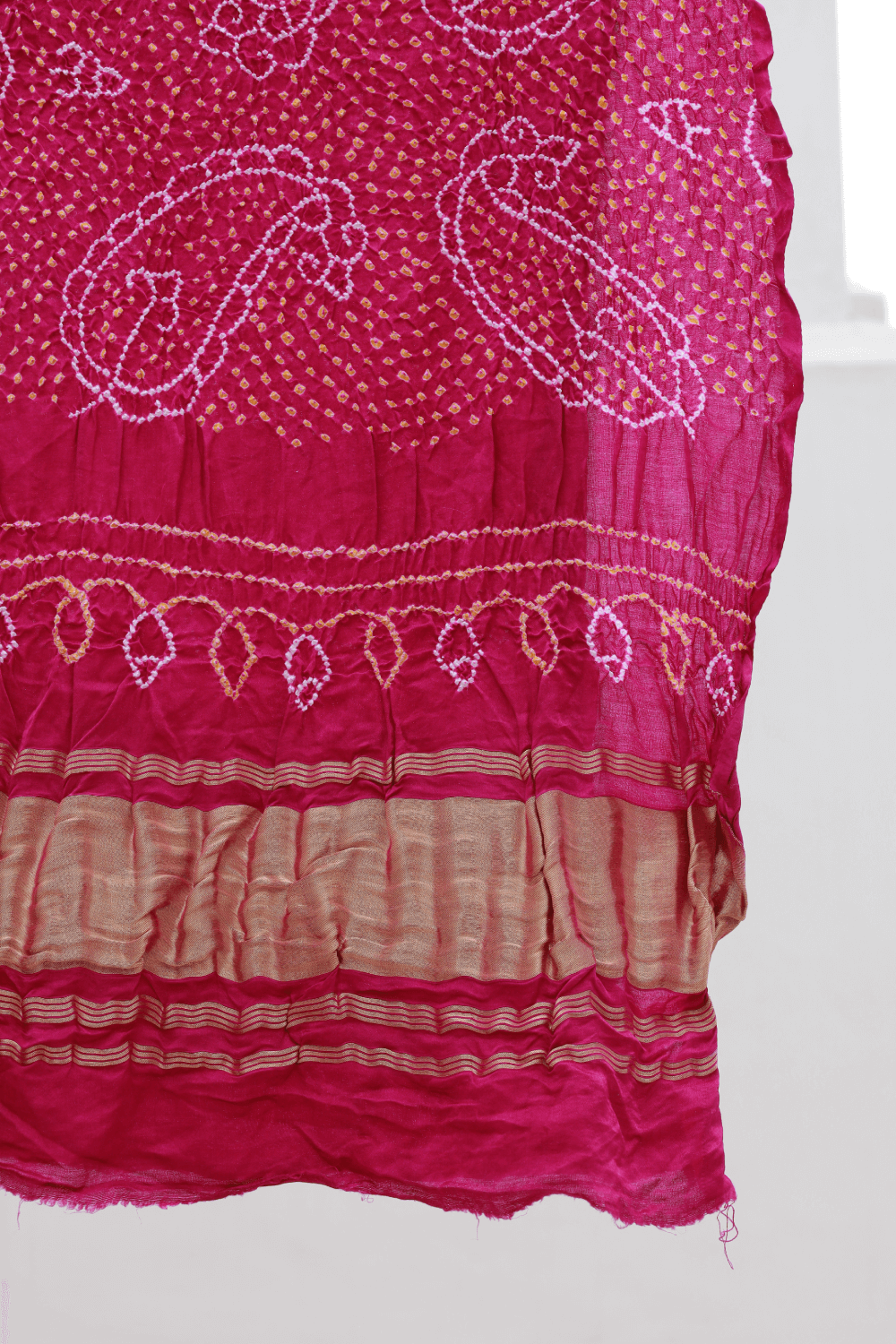 Bandhani Gajji Silk Dupatta