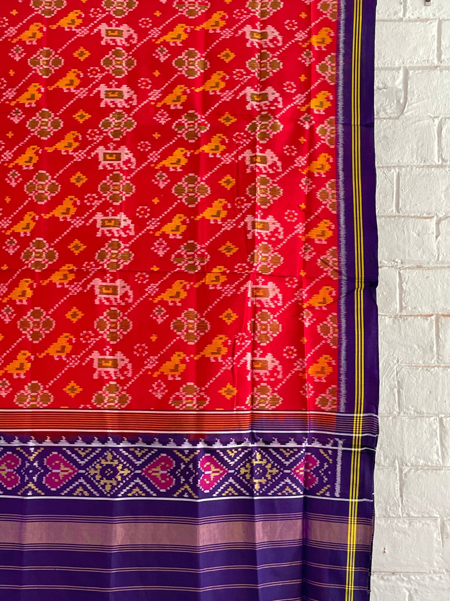 PATOLA SINGLE IKKAT DUPATTA