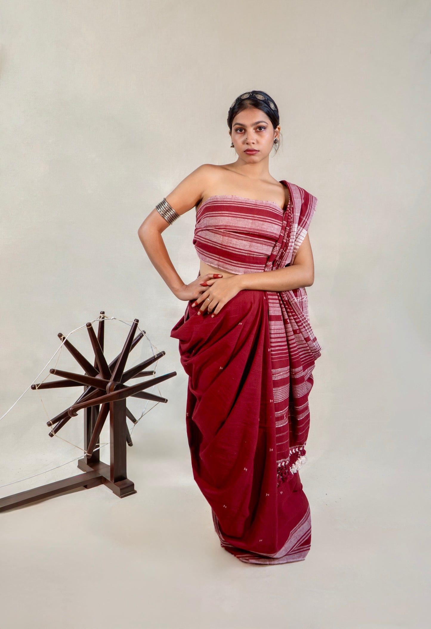 Kala Cotton Bhujodi Saree