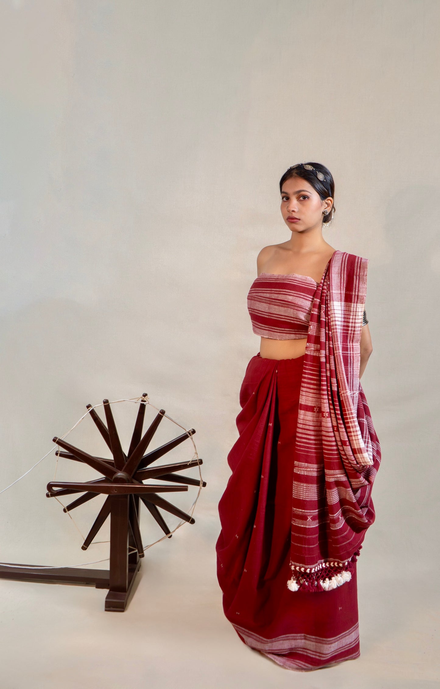 Kala Cotton Bhujodi Saree