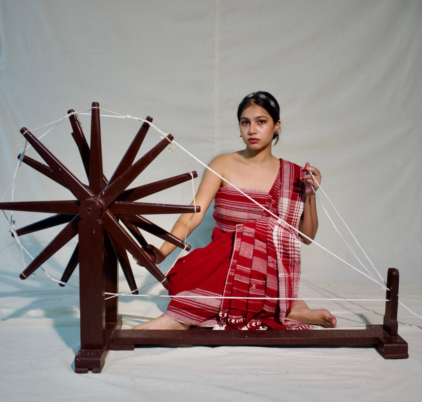 Kala Cotton Bhujodi Saree