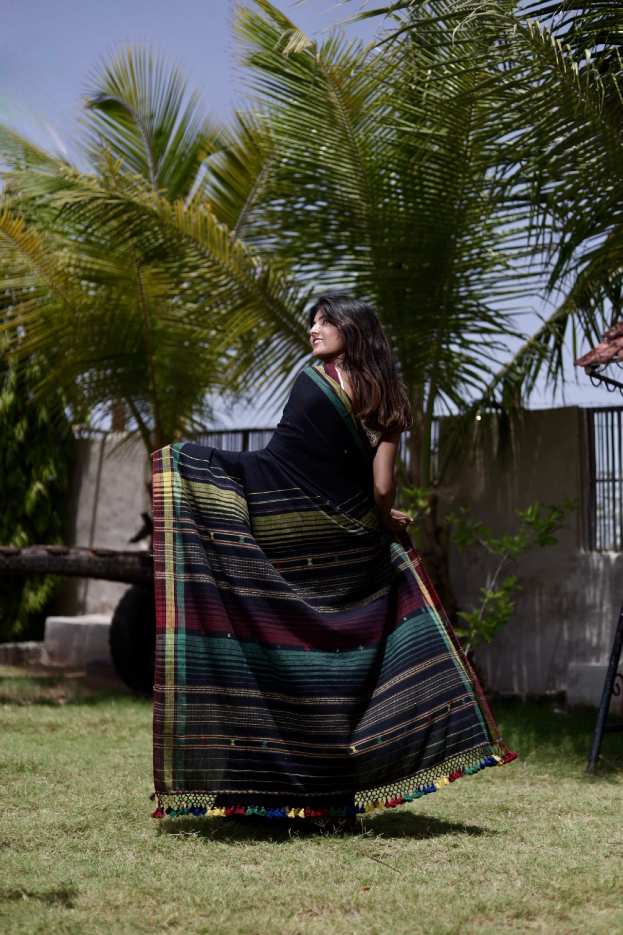 Kala Cotton Bhujodi Saree