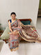 HANDPAINTED MATA NI PACHEDI SAREE