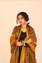 Ajrakh modal silk dupatta