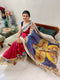 HANDPAINTED MATA NI PACHEDI SAREE