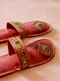 Handstitched Leather Flats