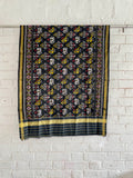 Black Patola Single Ikkat Dupatta