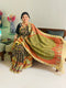 Bronze Handpainted Mata Ni Pachedi Saree