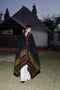 Handwoven woolen shawl