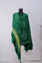Forest Green Bandhani Gajji Silk Dupatta