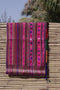 Fuchsia Handwoven Woolen Shawl