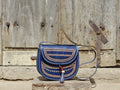 Leather Bag with Thread Work