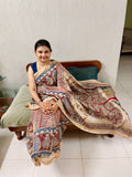 Heritage Handpainted Mata Ni Pachedi Saree