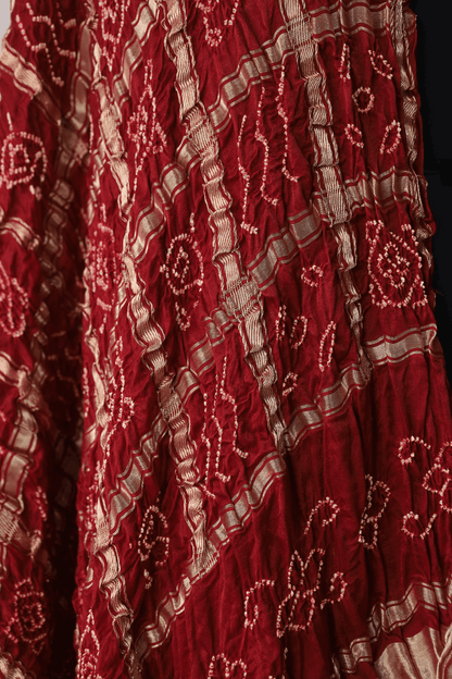 Bandhani Gharchola Dupatta