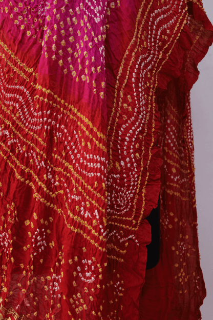 Bandhani Gajji Silk Dupatta