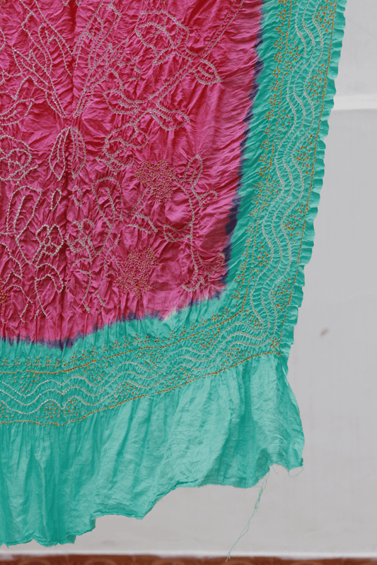 Bandhani Gajji Silk Dupatta