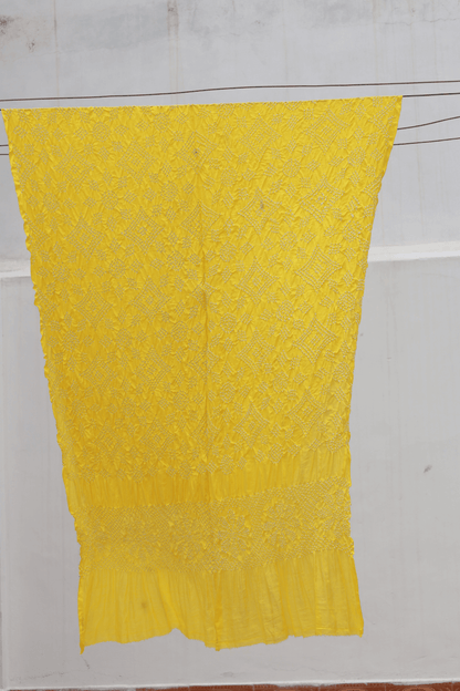 Bandhani Tussar Silk Dupatta