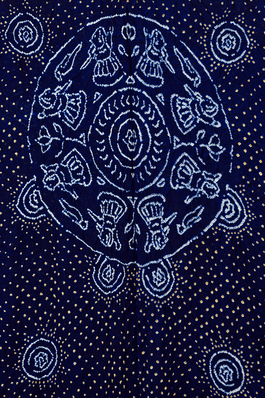 Bandhani Gajji Silk Dupatta