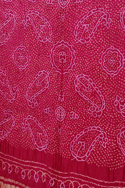 Bandhani Gajji Silk Dupatta