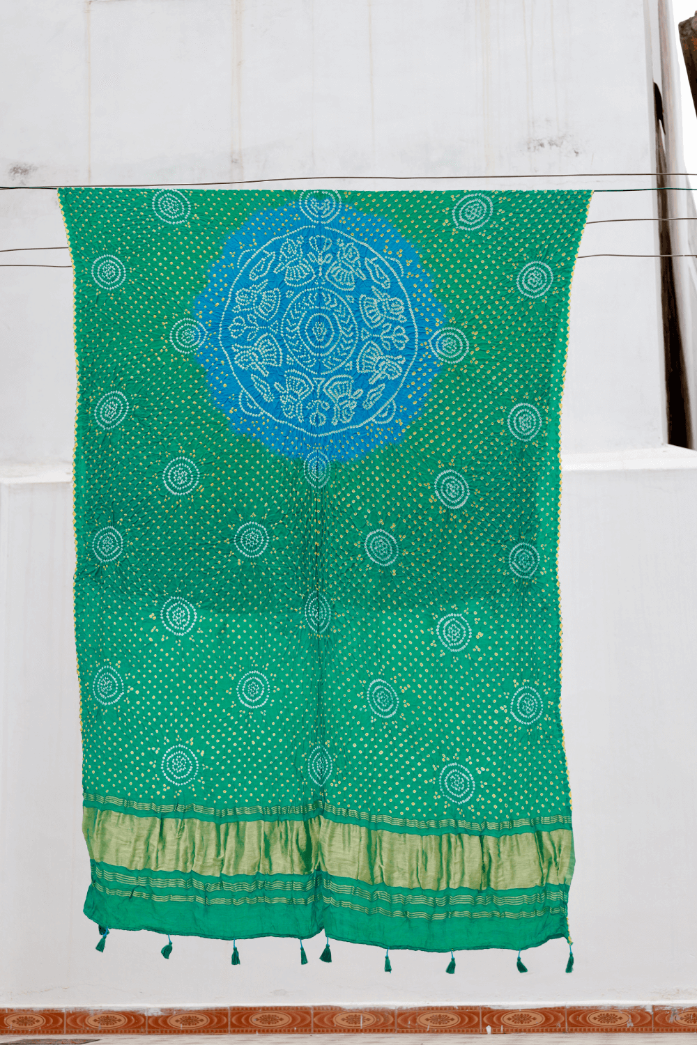 Bandhani Gajji Silk Dupatta