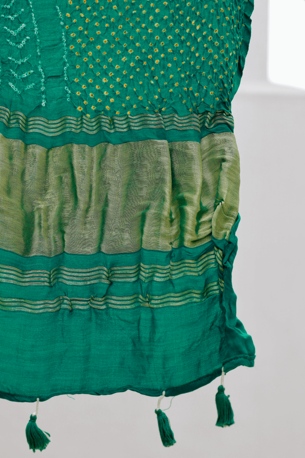 BANDHANI GAJJI SILK DUPATTA