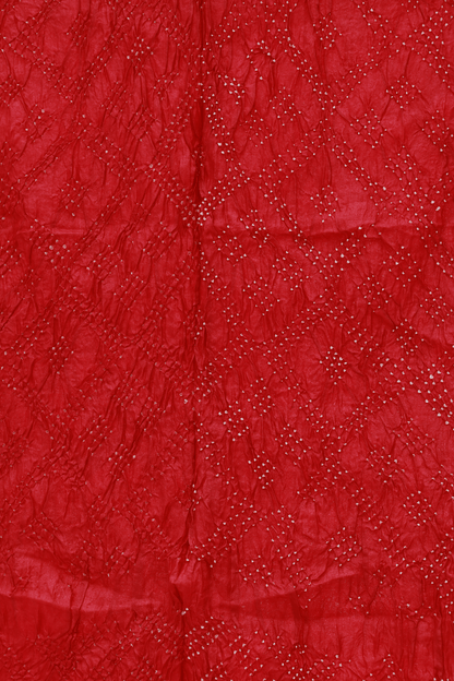 Bandhani Tussar Silk Dupatta
