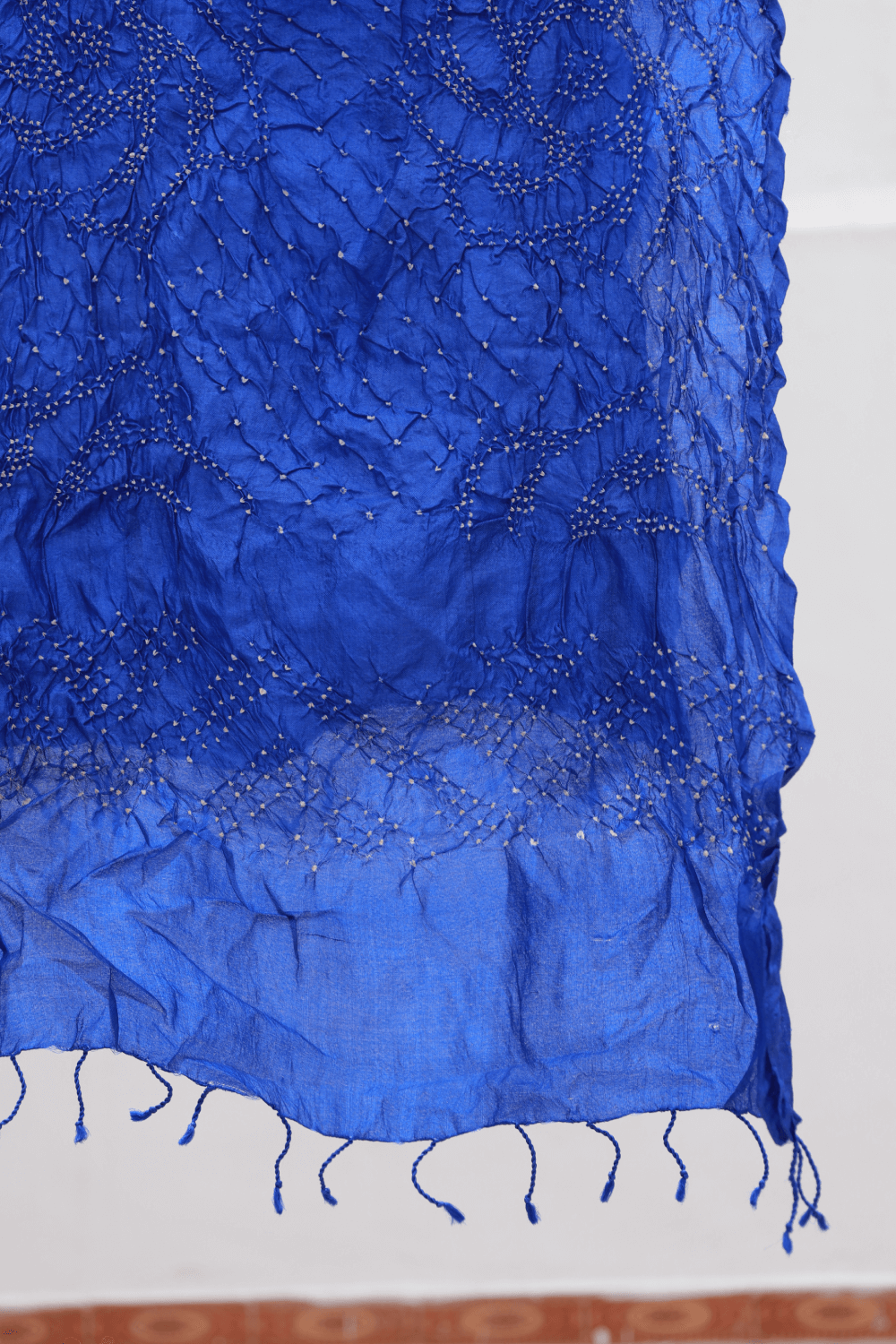 Bandhani Tussar Silk Dupatta