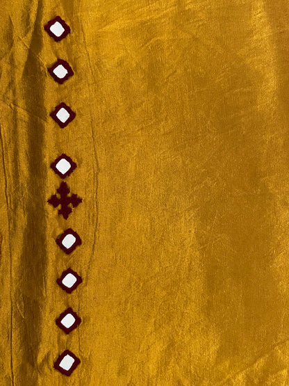 MIRROR WORK DRESS MATERIAL