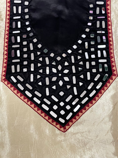 MIRROR WORK DRESS MATERIAL