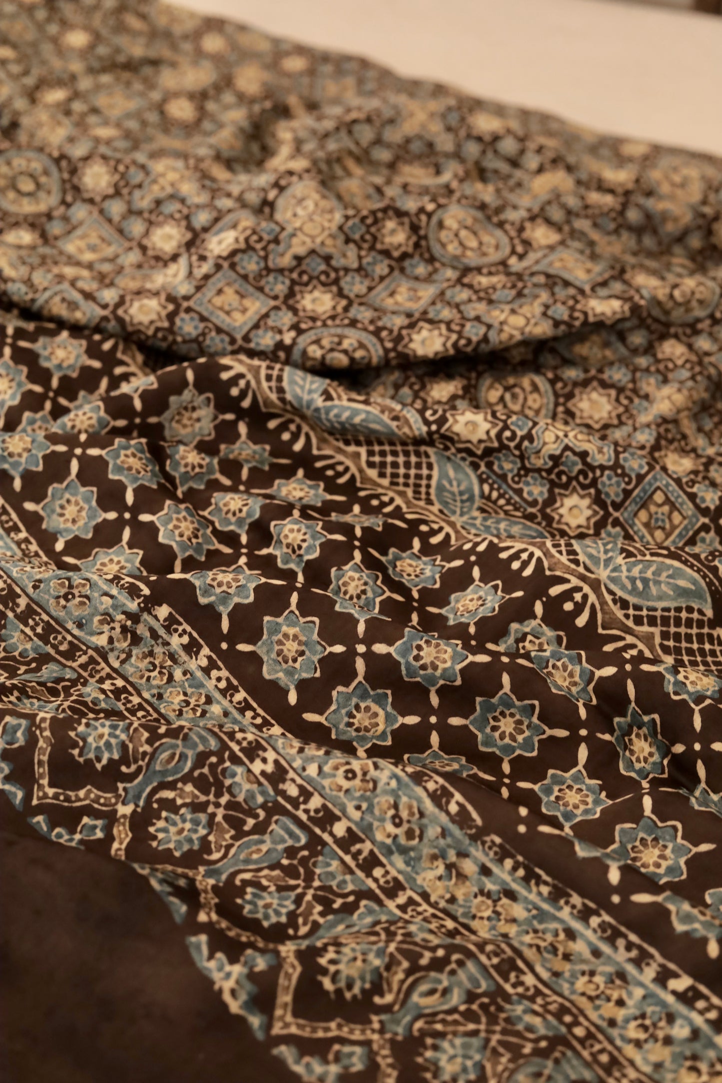 AJRAKH MODAL SILK DUPATTA