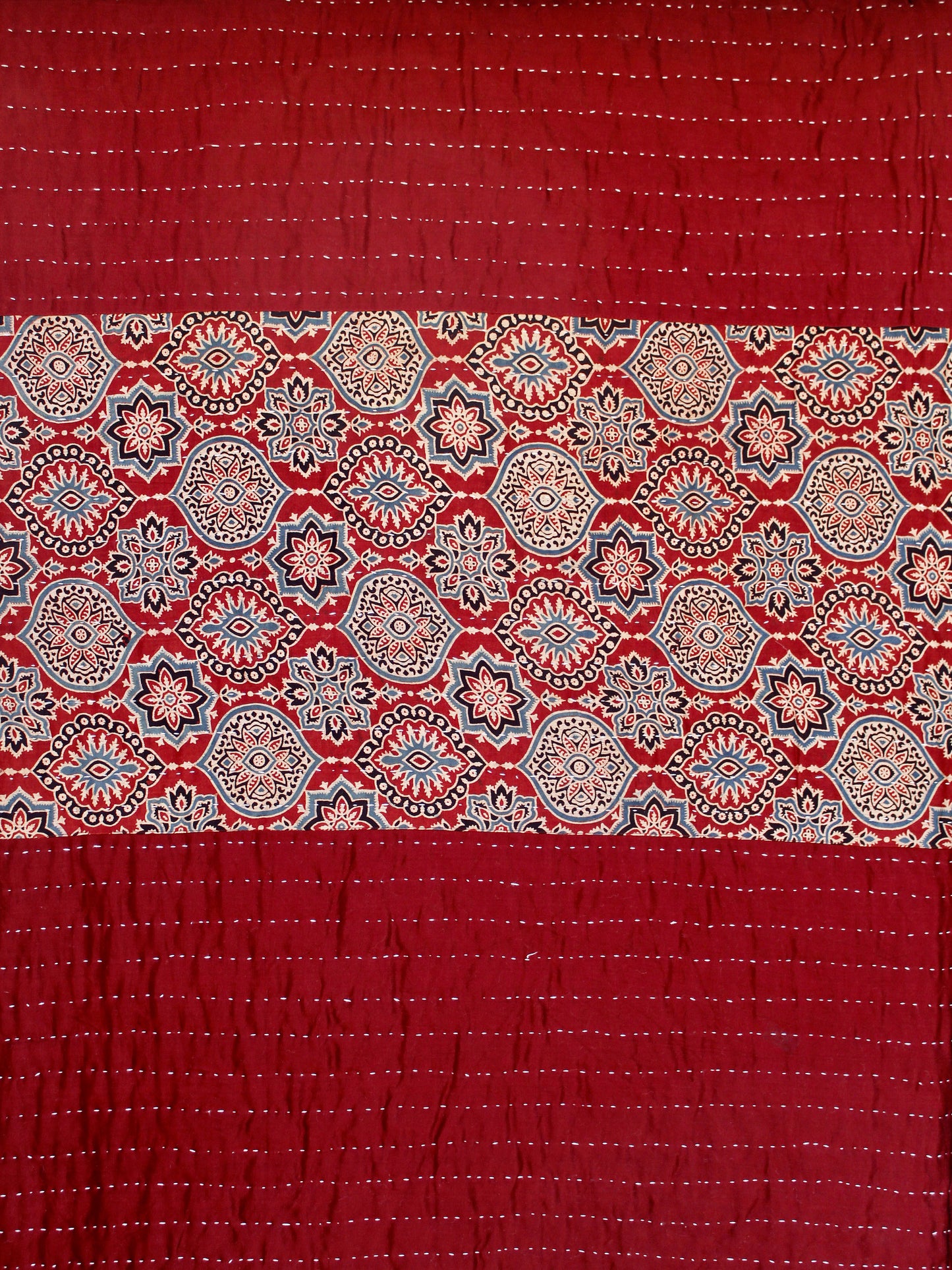 HANDSTITCHED DOUBLE BED SILK QUILT