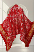 Bandhani Dupatta with Gotapatti Handwork