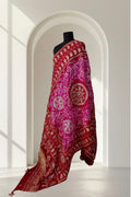 Bandhani Dupatta with Gotapatti Handwork