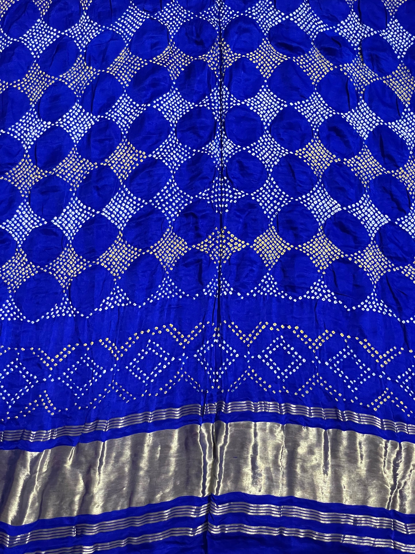 BANDHANI GAJJI SILK DUPATTA