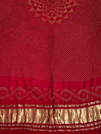 BANDHANI GAJJI SILK DUPATTA