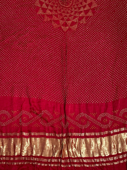 BANDHANI GAJJI SILK DUPATTA