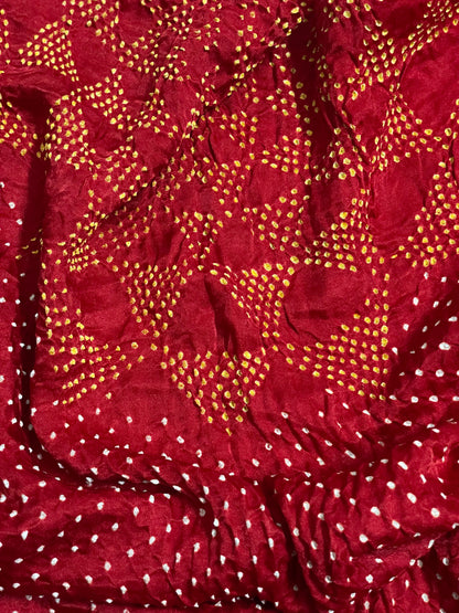 BANDHANI GAJJI SILK DUPATTA