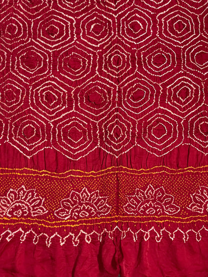 BANDHANI GAJJI SILK DUPATTA