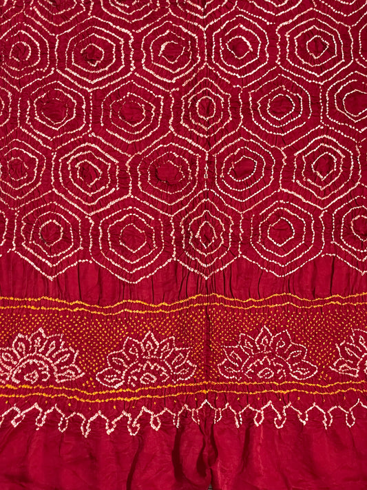 BANDHANI GAJJI SILK DUPATTA