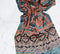 AJRAKH MASHRU SILK STOLE
