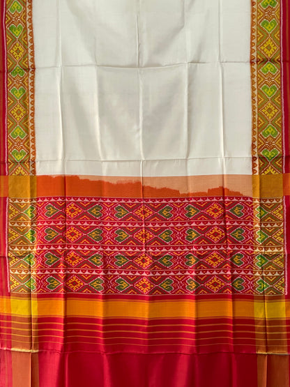 PATOLA SINGLE IKKAT SILK SAREE