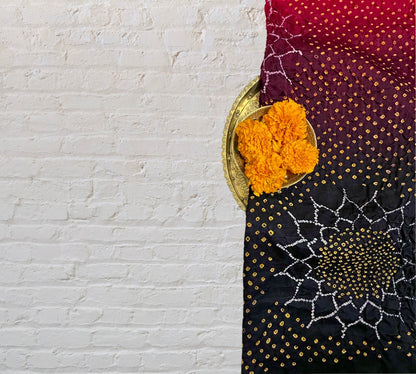 BANDHANI GAJJI SILK DUPATTA