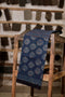 Indigo Blue Ajrakh Mul Cotton Dupatta