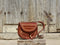 Leather Bag with Thread Work