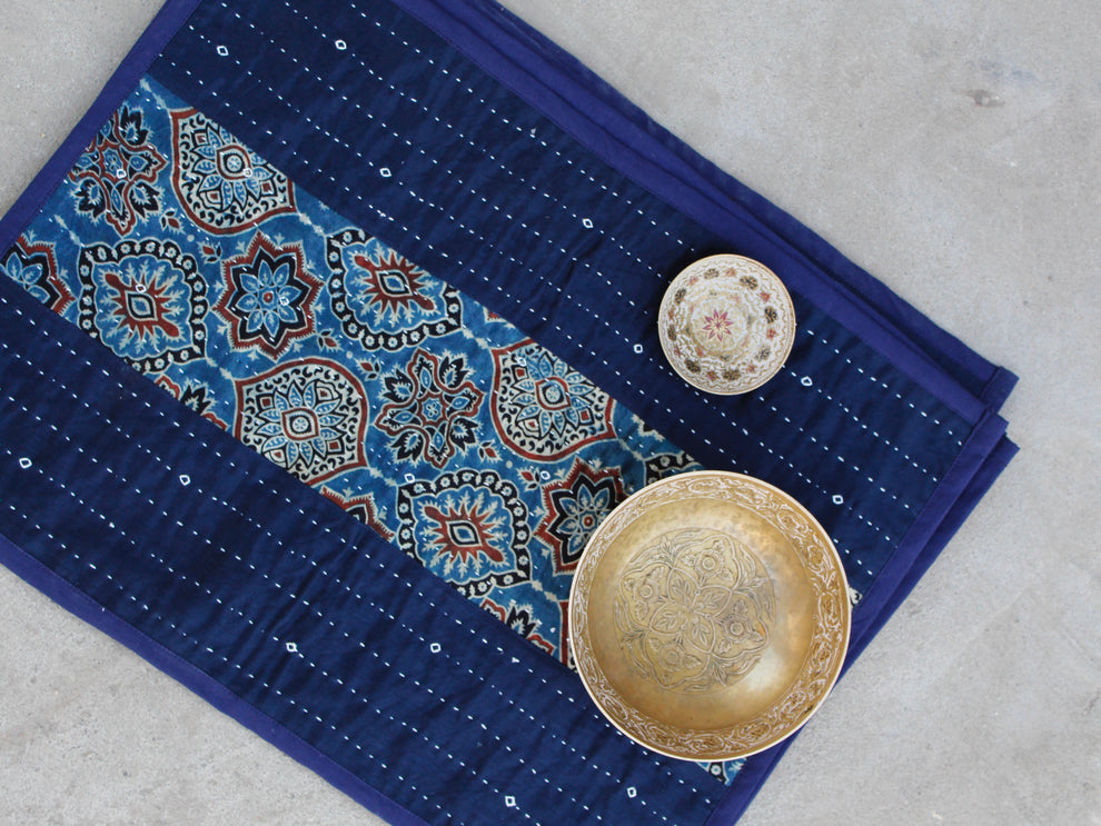 Saptami Table Mat Patchwork Silk Table Mats (Set of 6) – Bijoi